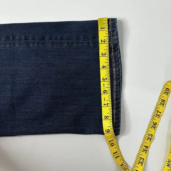 Buckle BKE Jeans Womens 32 Blue Bootcut Wendi Midrise Thick Stitch Casual - Picture 12 of 13